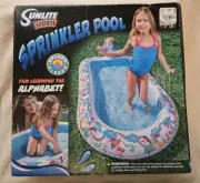 Unicorn Sprinkler Pool Inflatable And learn the abc's Sunlite Outdoor Fun