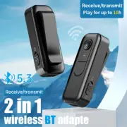 USB Wireless Bluetooth 5.3 Transmitter Receiver Audio Adapter 3.5mm Aux Car 2in1