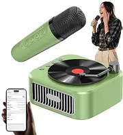 Karaoke Machine for Kids - Small Karaoke Speaker with Microphone | Portable Music Player Retro Singing Toy for Women & Birthday