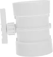 Backdraft Damper for Hvac Control Manual Volume Duct Damper for Efficient Airflow Management Easy Installation Prevents Backflow for Range Hoods and Ventilation Systems