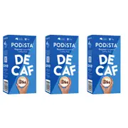 3x10PK PODiSTA Arabica Decaf Coffee Pod Capsules Nespresso Compatible Pod 50g
