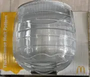 Mcdonalds 50 Years of macca’s -" The Cheese Melt pattern” Wobbling Glass