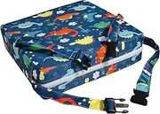 PAD BOOSTER TABLE KIDS - Comfortable Chair Cushion with Adjustable Straps | Riser Column for Washable Seats for Dining Chairs, Toddler Booster for Meals, Drawing