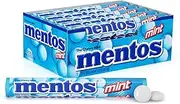 Mentos Chewy Mint Candy Roll, Mint, Halloween Candy, Bulk, Party, Non Melting, 1.32 Ounce/14 Pieces (Pack of 15) - Packaging May Vary