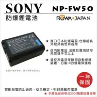 在飛比找森森購物網優惠-ROWA 樂華 For Sony NP-FW50 FW50 