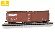 N Scale-Bachmann 16371 Norfolk Southern Track-Cleaning 50' Plug-Door Boxcar NS65