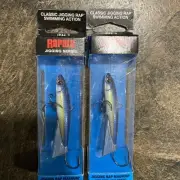 2 - RAPALA JIGGING RAP MAGNUMS JRM-7 1 1/8OZ