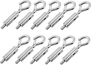 Stainless Steel Spring Clasps Cable Hook Cable Adjustment Clasp for Cord Organizer Holder