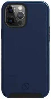 for iPhone 13 Pro Max Case Blue Black With Integrated Mounting System Nimbus9