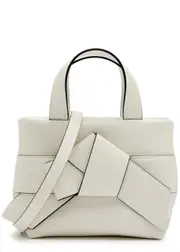 Acne Studios Musubi Micro Leather top Handle bag - White One Size