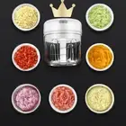 Electric Mini Garlic Chopper Meat Grinder Crusher for Nut Fruit Vegetable Food