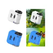Mini Microscope Stem Lightweight Handheld Microscope for Adults Science Kids