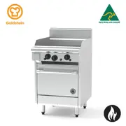 Goldstein Gas 610 X 520 X 20 mm Griddle, 20'' Static Electric Oven PF24G20E-X