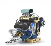 1:18 Scale "Blown" Ford 427 Engine with Transmission by GMP