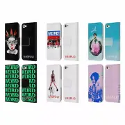 OFFICIAL YUNGBLUD GRAPHICS LEATHER BOOK WALLET CASE FOR APPLE iPOD TOUCH MP3