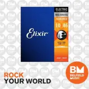 Elixir 12052 Electric Guitar Strings Nanoweb Light 10-46 E-NW-L - Belfield Music