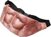 [MOTRAIN] Dad Bag Fanny Pack, 3D Men Beer Belly Waist Packs, Gag Gifts for Father's Day, Belly Waist Pack Unisex Waist Bag