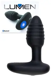 Kiiroo Lumen 4" App Controlled Vibrating Butt Plug