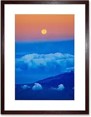 Repponen Haleakala Volcano Moon Framed Wall Art Print