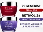 Olay Regenerist Retinol 24 Night Moisturiser (50g) + Micro Sculpting Day Cream