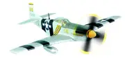 Corgi P-51D Mustang Maj. William Shomo "82nd Tactical Recon Sq." 1:72 HC32216