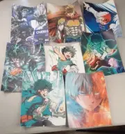 Anime Art Print 8x10 Canvas Poster Mix Lot Of 8 No Frame