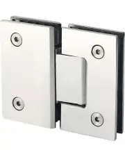 Lot Of 2 Glass Shower Door Hinges 180 Degree Hinges for Glass Doors Heavy Duty