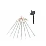 288LED Solar String Light Meteor Shower Rain Tree Flowing Lighting XMAS Party