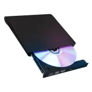 USB 2.0 Slim External DVD Rom Optical Drive CD DVD RW Player Reader Recorder n