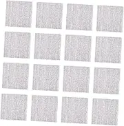 PEPLAYTAL 300PCS Food Grade Aluminium Foil Wrapping Paper Silver Orange Peel Grain Style Tinfoil Wraps for Candy Tea Packaging for Supermarkets and Food Stores