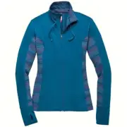 MOVING COMFORT Foxie Full Zip Crush Teal Blue Coat Jacket NEW Womens Sz S