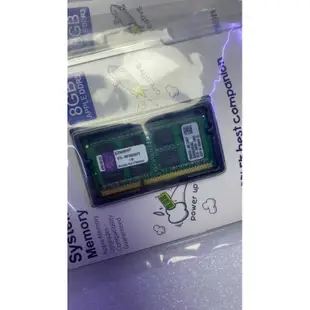 含稅價 Kingston金士頓 全新未拆 筆電記憶體 8G DDR3 1600 KTA-MB1600/8GFR 原廠終保