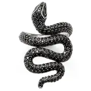 Buy Ring "Black Snake Pavé" by Thomas Sabo online - THOMAS SABO Australia
