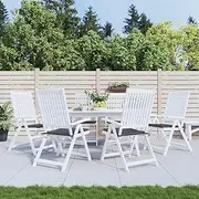 Garden Chair Cushions Set, Outdoor Pillow, Patio Furniture Seat, Waterproof, Anthracite, 40x40x4 cm