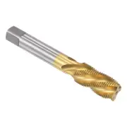 M18 x 1.5 HSS Titanium Plated Machine Spiral Flute Thread Tap 4 Flutes Tapping