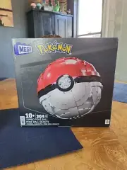 MEGA Construx Pokémon Jumbo Poké Ball Construction Set Brand New Unopened (R)