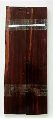 2 pcs 3/8" x 4" x 20" Snakewood fretboards
