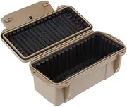 Waterproof Tool Box with Lock,Shock Proof Airtight Survival Storage Case - Reusable Boxes for Moving/Camping/Garage Storage