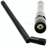 20x 2DBi RP-SMA WiFi Antenna for Mini PCI-E WiFi Adapter 90-degree Swivel Design