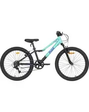 Pedal Crush 24" Kids Bike Teal/Purple Fade