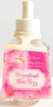 Bath Body Works White Barn GRAPEFRUIT GIN FIZZ Wallflower Refill Bulb, NEW