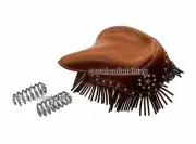 Indian Chief Scout Drifter 800 1500 Gilroy Roadmaster Bobber Solo Seat Brown Tan