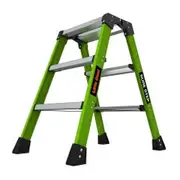 LITTLE GIANT Sure Step Double Sided Fibreglass 3 Step Ladder 11953
