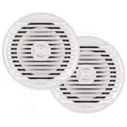 JENSEN 6.5" Coaxial White Marine Speaker #MS6007WR