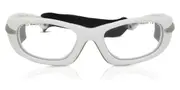 PROGEAR EG-XL1040 Eyeguard 15 Men's Glasses White Size 57 - Private Health Rebate - Blue Light Block Available