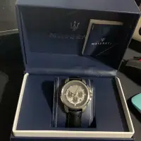 在飛比找蝦皮購物優惠-Maserati瑪莎拉蒂手錶 皮錶帶 R8871621006