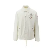 [MONCLER GENIUS DONALD GLOVER] MONCLER GENIUS DONALD GLOVER 'Genius X Donald Glover' canvas overshirt Man II II White
