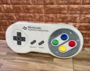 Nintendo Museum Super Nintendo Controller Plush toy Big Cushion Limited Japan