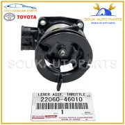 22060-46010 Genuine Toyota LEVER ASSY, THROTTLE W/SENSOR 2206046010 OEM