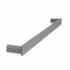 The Gabe 600/800mm Single Towel Rail Brushed Nickel
